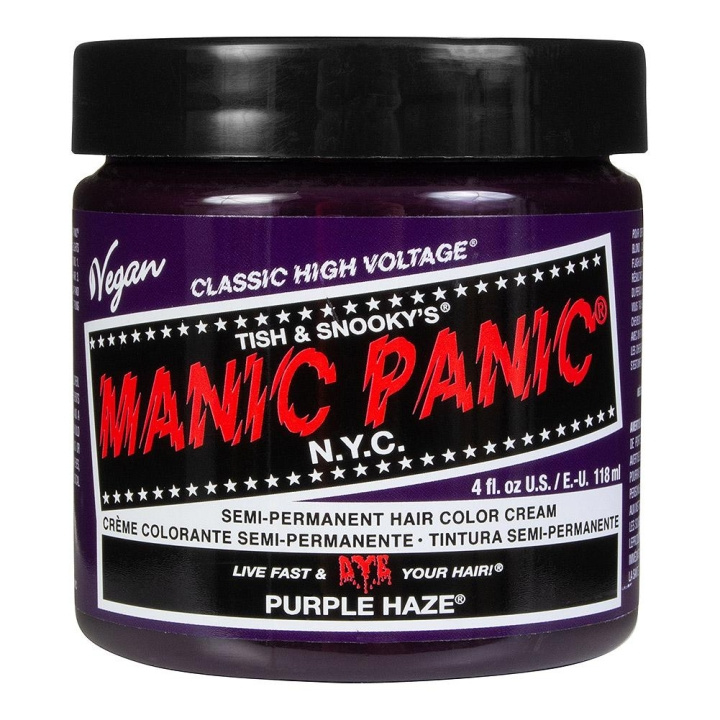 Manic Panic Classic Cream Purple Haze i gruppen SKØNHED & HELSE / Hår og styling / Hårpleje / Hårfarve / Hårfarve & Farve bombe hos TP E-commerce Nordic AB (C10231)