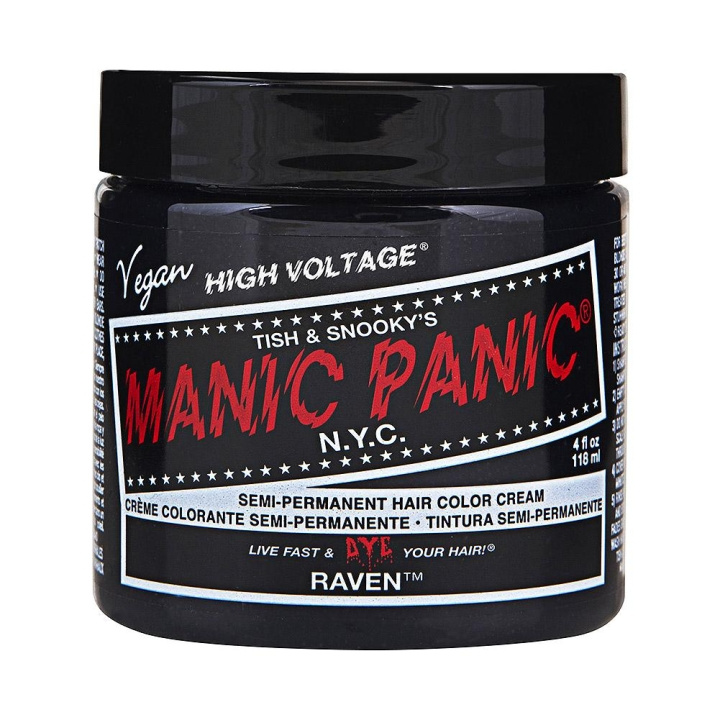 Manic Panic Classic Cream Raven i gruppen SKØNHED & HELSE / Hår og styling / Hårpleje / Hårfarve / Hårfarve & Farve bombe hos TP E-commerce Nordic AB (C10232)