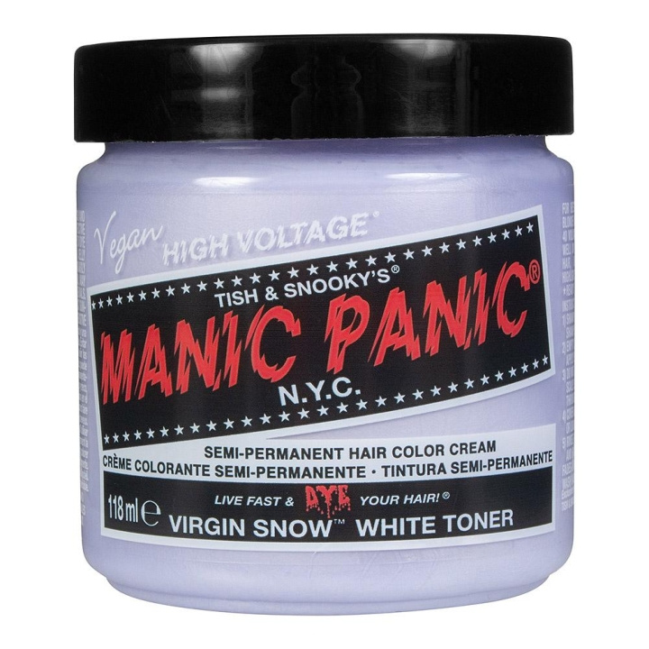 Manic Panic Classic Cream Toner Virgin Snow i gruppen SKØNHED & HELSE / Hår og styling / Hårpleje / Hårfarve / Hårfarve & Farve bombe hos TP E-commerce Nordic AB (C10233)