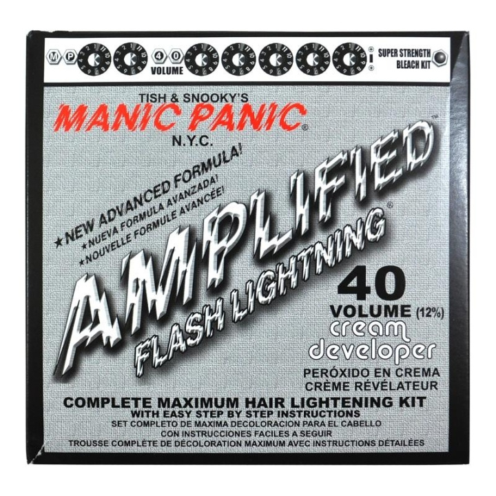 Manic Panic Flash Lightning Bleach Vol 40 i gruppen SKØNHED & HELSE / Hår og styling / Hårpleje / Hårfarve / Hårfarve & Farve bombe hos TP E-commerce Nordic AB (C10234)