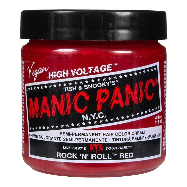 Manic Panic Classic Cream Rock n Roll Red i gruppen SKØNHED & HELSE / Hår og styling / Hårpleje / Hårfarve / Hårfarve & Farve bombe hos TP E-commerce Nordic AB (C10236)