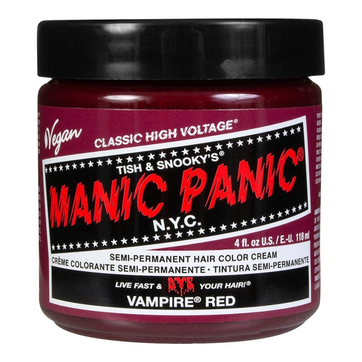 Manic Panic Classic Cream Vampire Red i gruppen SKØNHED & HELSE / Hår og styling / Hårpleje / Hårfarve / Hårfarve & Farve bombe hos TP E-commerce Nordic AB (C10237)