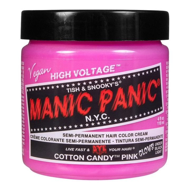 Manic Panic Classic Cream Cotton Candy Pink i gruppen SKØNHED & HELSE / Hår og styling / Hårpleje / Hårfarve / Hårfarve & Farve bombe hos TP E-commerce Nordic AB (C10249)