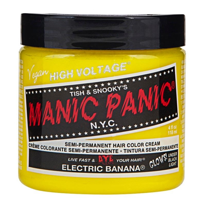 Manic Panic Classic Cream Electric Banana i gruppen SKØNHED & HELSE / Hår og styling / Hårpleje / Hårfarve / Hårfarve & Farve bombe hos TP E-commerce Nordic AB (C10250)