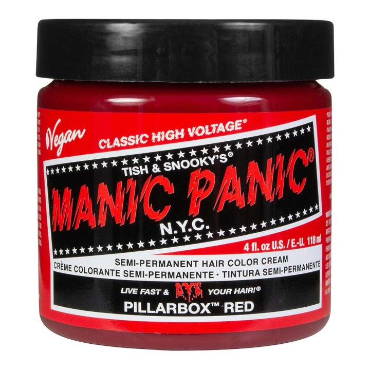 Manic Panic Classic Cream Pillarbox Red i gruppen SKØNHED & HELSE / Hår og styling / Hårpleje / Hårfarve / Hårfarve & Farve bombe hos TP E-commerce Nordic AB (C10257)
