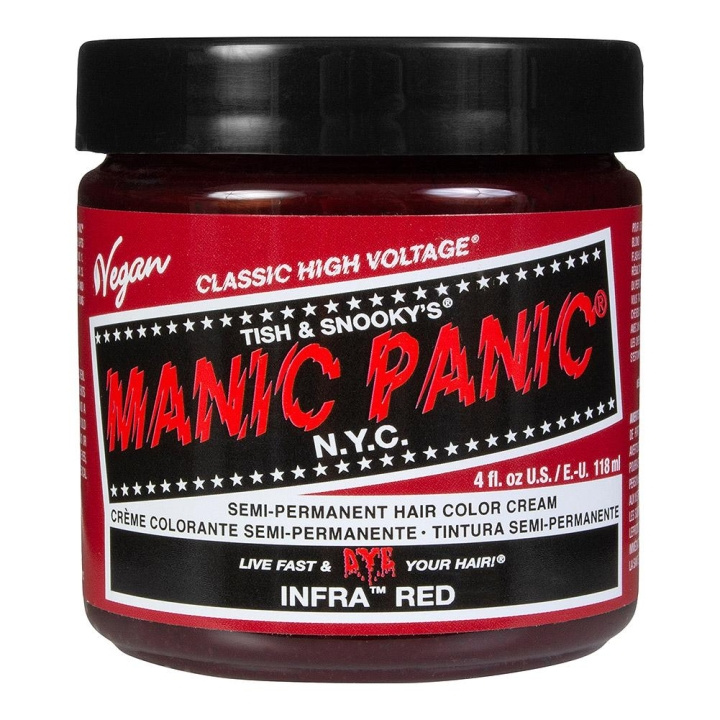 Manic Panic Classic Cream Infra Red i gruppen SKØNHED & HELSE / Hår og styling / Hårpleje / Hårfarve / Hårfarve & Farve bombe hos TP E-commerce Nordic AB (C10258)