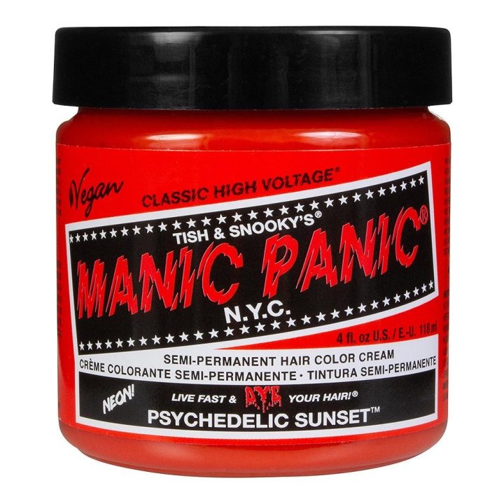 Manic Panic Classic Cream Psychedelic Sunset i gruppen SKØNHED & HELSE / Hår og styling / Hårpleje / Hårfarve / Hårfarve & Farve bombe hos TP E-commerce Nordic AB (C10259)