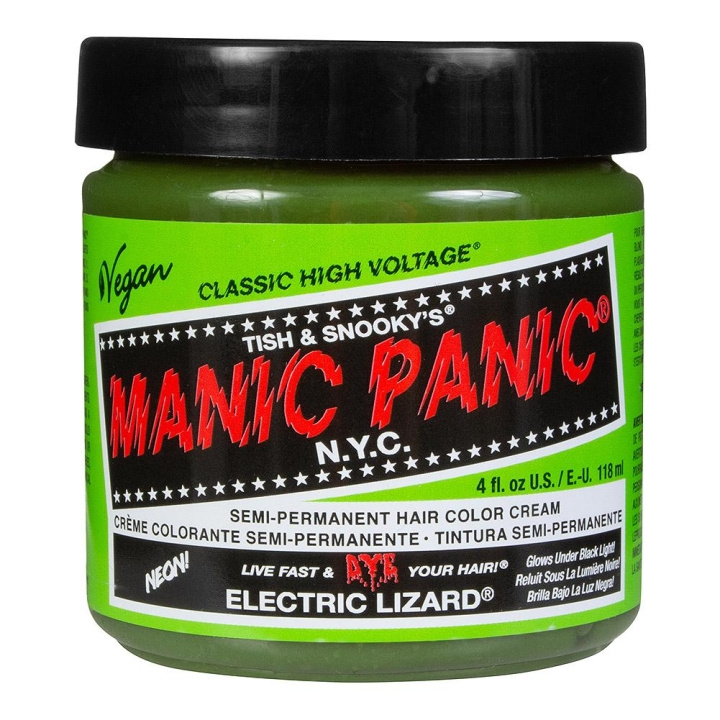Manic Panic Classic Cream Electric Lizard i gruppen SKØNHED & HELSE / Hår og styling / Hårpleje / Hårfarve / Hårfarve & Farve bombe hos TP E-commerce Nordic AB (C10260)