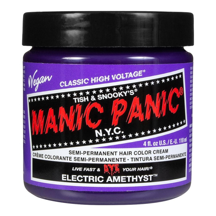 Manic Panic Classic Cream Electric Amethyst i gruppen SKØNHED & HELSE / Hår og styling / Hårpleje / Hårfarve / Hårfarve & Farve bombe hos TP E-commerce Nordic AB (C10262)