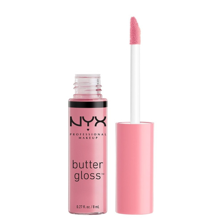 NYX PROF. MAKEUP Butter Gloss - 02 Éclair i gruppen SKØNHED & HELSE / Makeup / Læber / Lip gloss hos TP E-commerce Nordic AB (C10290)