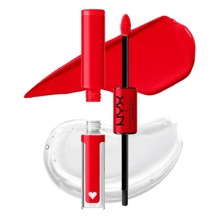 NYX PROF. MAKEUP Shine Loud Pro Pigment Lip Shine - Rebel In Red i gruppen SKØNHED & HELSE / Makeup / Læber / Lip gloss hos TP E-commerce Nordic AB (C10329)