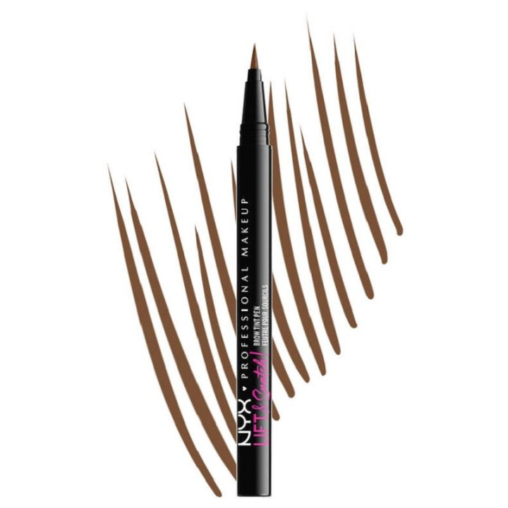 NYX PROF. MAKEUP Lift N Snatch Brow Tint Pen - Caramel i gruppen SKØNHED & HELSE / Makeup / Øjne og øjenbryn / Øjenbryn pen hos TP E-commerce Nordic AB (C10340)