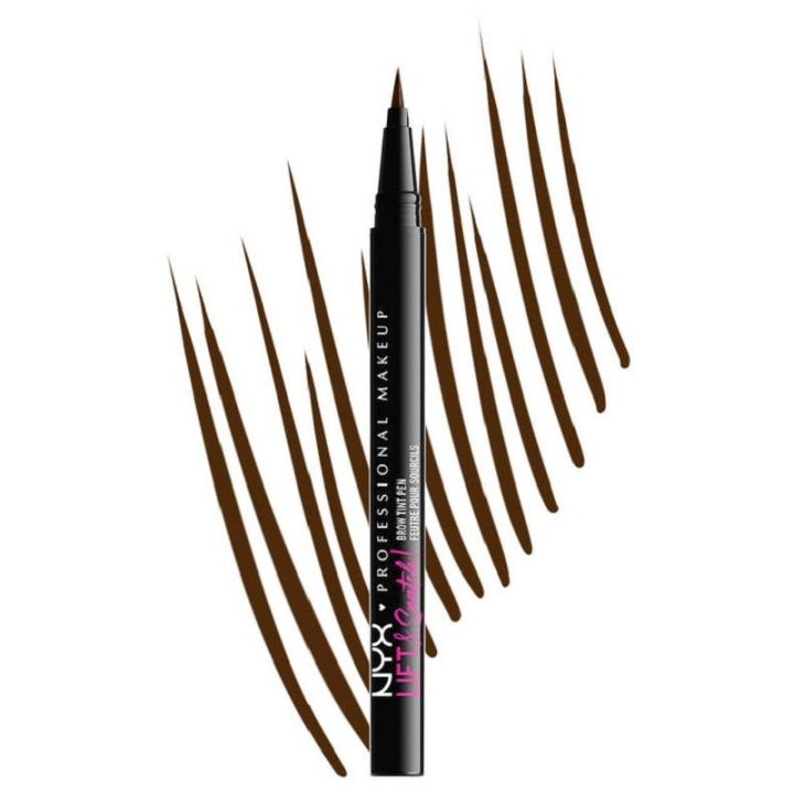 NYX PROF. MAKEUP Lift N Snatch Brow Tint Pen - Espresso i gruppen SKØNHED & HELSE / Makeup / Øjne og øjenbryn / Øjenbryn pen hos TP E-commerce Nordic AB (C10344)