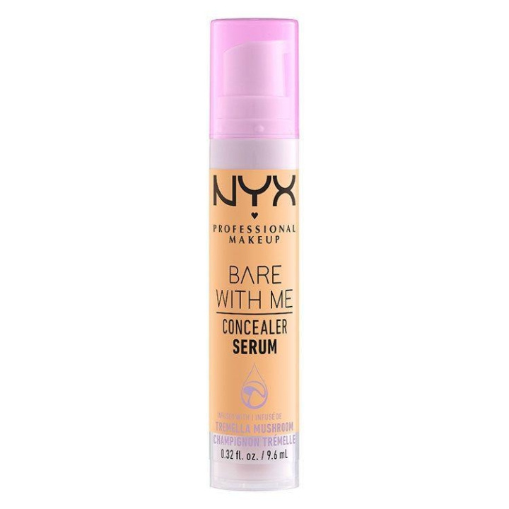 NYX PROF. MAKEUP Bare With Me Concealer Serum Golden 9,6ml i gruppen SKØNHED & HELSE / Makeup / Makeup ansigt / Concealer hos TP E-commerce Nordic AB (C10409)