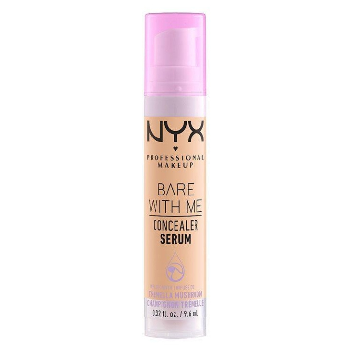 NYX PROF. MAKEUP Bare With Me Concealer Serum Beige 9,6ml i gruppen SKØNHED & HELSE / Makeup / Makeup ansigt / Concealer hos TP E-commerce Nordic AB (C10413)