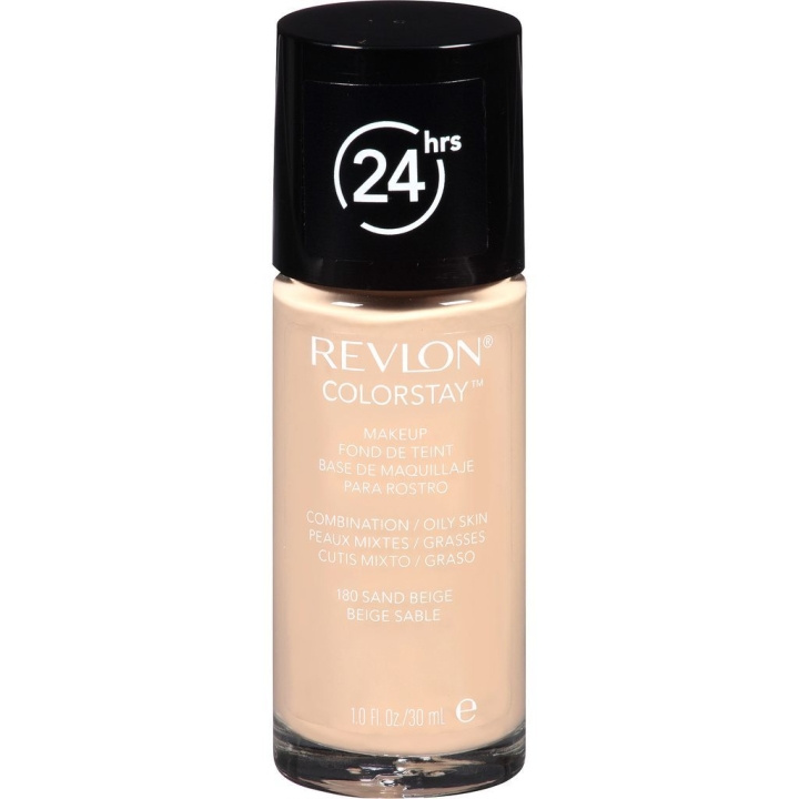 Revlon Colorstay Makeup Combination/Oily Skin - 180 Sand Beige 30ml i gruppen SKØNHED & HELSE / Makeup / Makeup ansigt / Foundation hos TP E-commerce Nordic AB (C10480)