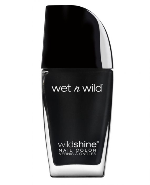 Wet n Wild Wild Shine Nail Color Black Créme i gruppen SKØNHED & HELSE / Manicure / pedicure / Neglelak hos TP E-commerce Nordic AB (C10602)