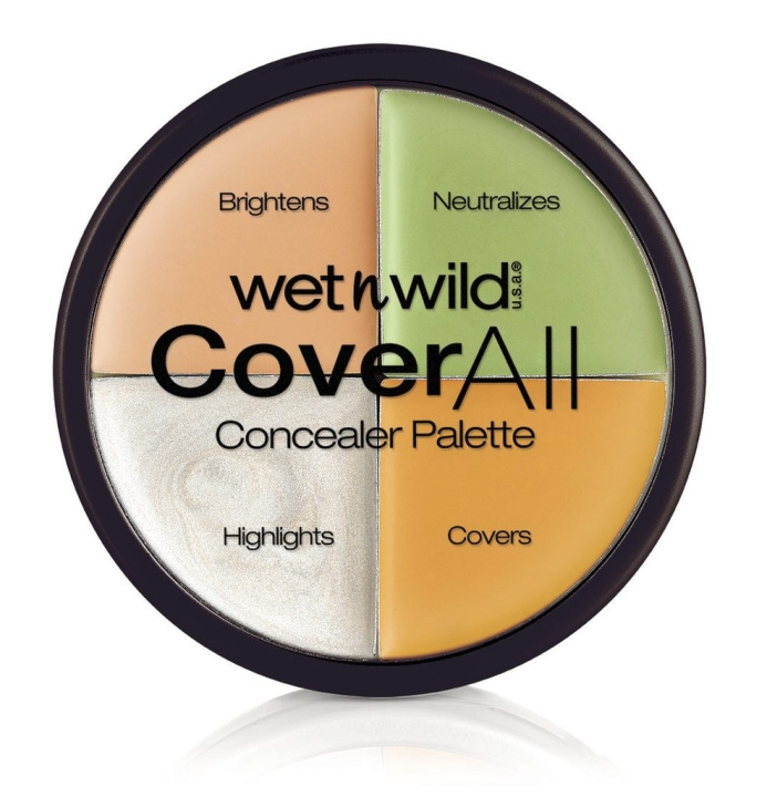 Wet n Wild Cover All Concealer Palette 6,5g i gruppen SKØNHED & HELSE / Makeup / Makeup ansigt / Concealer hos TP E-commerce Nordic AB (C10608)