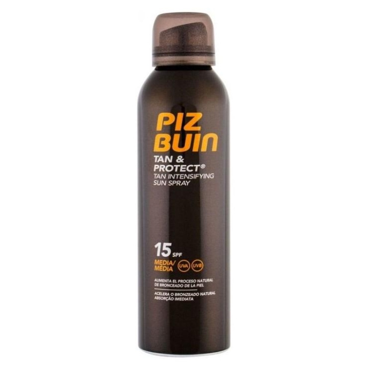 Piz Buin Tan & Protect Tan Intensifying Sun Spray SPF15 150ml i gruppen SKØNHED & HELSE / Hudpleje / Tanning / Solbeskyttelse hos TP E-commerce Nordic AB (C10680)