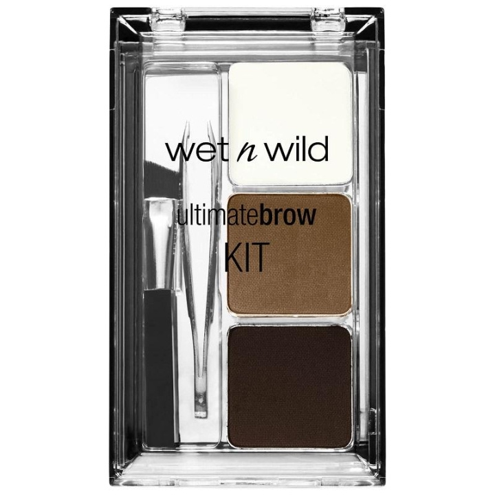 Wet n Wild Ultimate Brow Kit - Soft Brown i gruppen SKØNHED & HELSE / Makeup / Øjne og øjenbryn / Øjenbryn kit hos TP E-commerce Nordic AB (C10689)