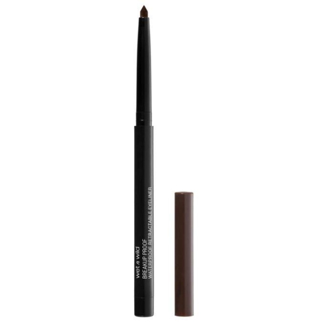 Wet n Wild Breakup Proof Retractable Eyeliner - Black Brown i gruppen SKØNHED & HELSE / Makeup / Øjne og øjenbryn / Eyeliner / Kajal hos TP E-commerce Nordic AB (C10690)