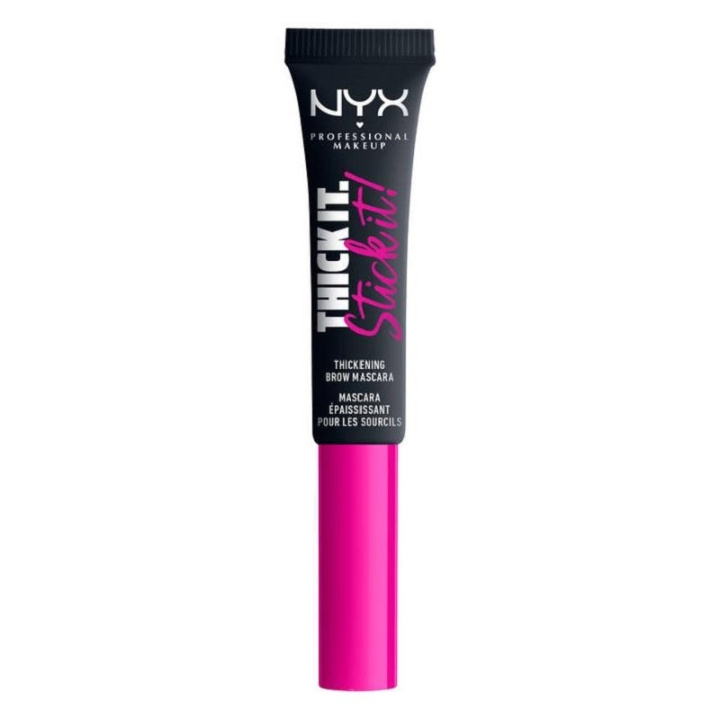 NYX PROF. MAKEUP Thick it. Stick it! Brow Mascara - Black i gruppen SKØNHED & HELSE / Makeup / Øjne og øjenbryn / Øjenbryn gel hos TP E-commerce Nordic AB (C11033)