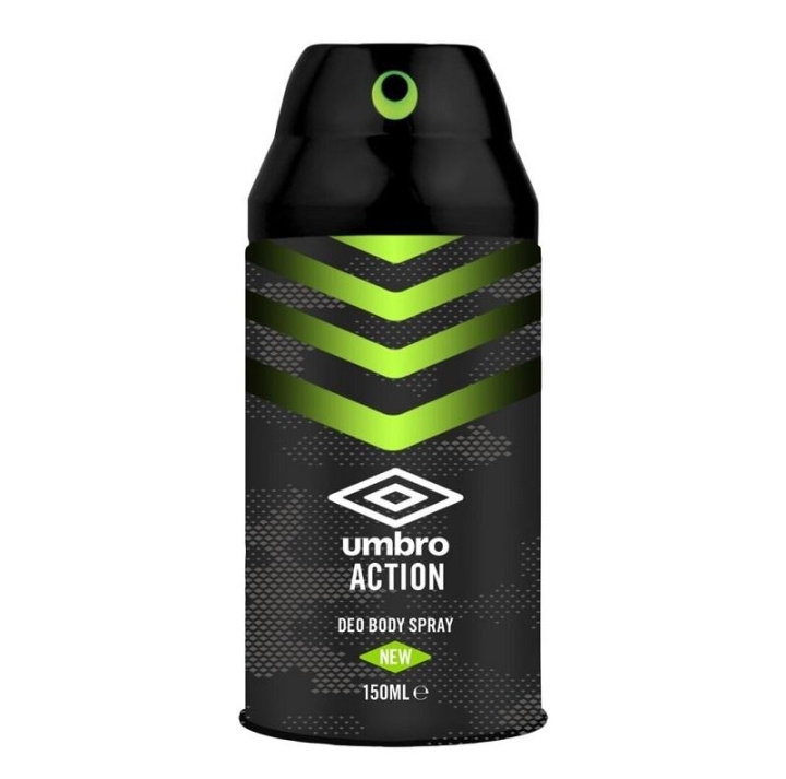 Umbro Action Deo Body Spray 150ml i gruppen SKØNHED & HELSE / Hudpleje / Kropspleje / Bad & brusecreme hos TP E-commerce Nordic AB (C11035)