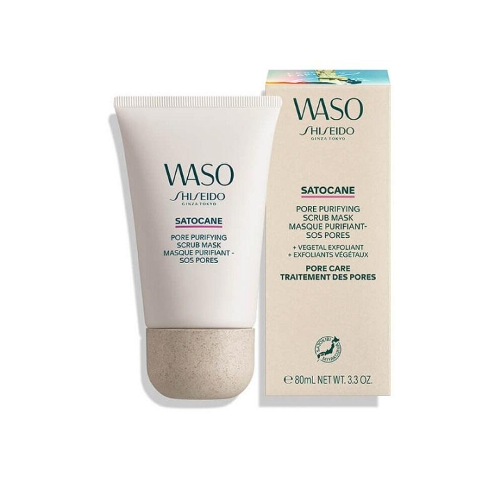 Shiseido Waso Satocane Pore Purifying Scrub Mask 50ml i gruppen SKØNHED & HELSE / Hudpleje / Ansigt / Scrub / Peeling hos TP E-commerce Nordic AB (C11146)