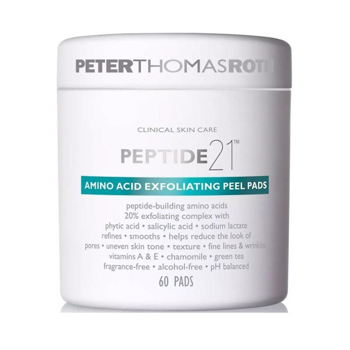 Peter Thomas Roth Peptide 21 Amino Acid Exfoliating Peel Pads 60pcs i gruppen SKØNHED & HELSE / Hudpleje / Ansigt / Scrub / Peeling hos TP E-commerce Nordic AB (C11224)