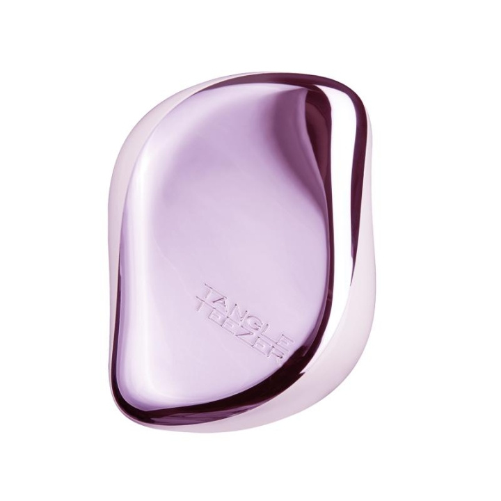 Tangle Teezer Compact Styler Purple Chrome i gruppen SKØNHED & HELSE / Hår og styling / Hårbørster hos TP E-commerce Nordic AB (C11323)