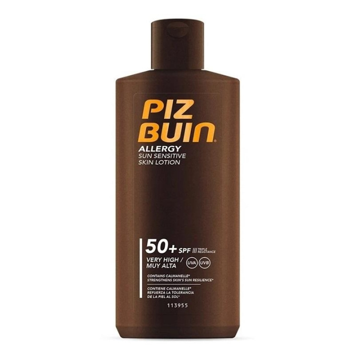 Piz Buin Allergy Sun Sensitive Skin Lotion SPF50 400ml i gruppen SKØNHED & HELSE / Hudpleje / Tanning / Solbeskyttelse hos TP E-commerce Nordic AB (C11340)
