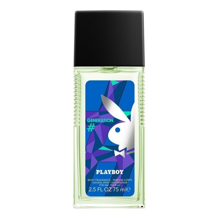 Playboy Generation For Him Deo Spray 75ml i gruppen SKØNHED & HELSE / Duft & Parfume / Deodorant / Deo for ham hos TP E-commerce Nordic AB (C11442)