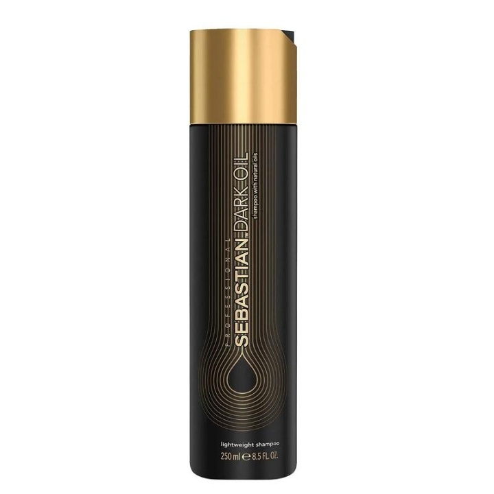 Sebastian Professional Dark Oil Lightweight Shampoo 250ml i gruppen SKØNHED & HELSE / Hår og styling / Hårpleje / Shampoo hos TP E-commerce Nordic AB (C11495)