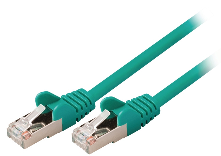 Valueline Cat5E Sf / Utp Netværkskabel RJ45 (8P8C) Han - RJ45 (8P8C) Han 5.00 m Grøn i gruppen COMPUTERTILBEHØR / Kabler og adaptere / Netværkskabler / Cat5e hos TP E-commerce Nordic AB (C11553)