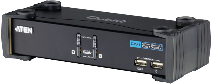 Aten CS1762A 2-Port KVM Switch Sort i gruppen COMPUTERTILBEHØR / Kabler og adaptere / HDMI / VGA / DVI switche hos TP E-commerce Nordic AB (C11561)