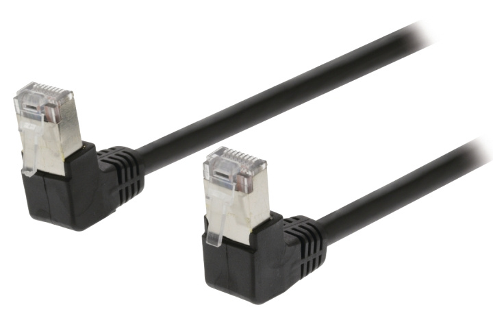 Valueline Cat5E Sf / Utp Netværkskabel RJ45 (8P8C) Han - RJ45 (8P8C) Han 3.00 m Sort i gruppen COMPUTERTILBEHØR / Kabler og adaptere / Netværkskabler / Cat5e hos TP E-commerce Nordic AB (C11566)