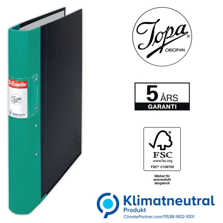 ESSELTE Pärm Jopa A4/40 Grön i gruppen HJEM, HUS & HAVE / Kontorartikler / Andet hos TP E-commerce Nordic AB (C11758)