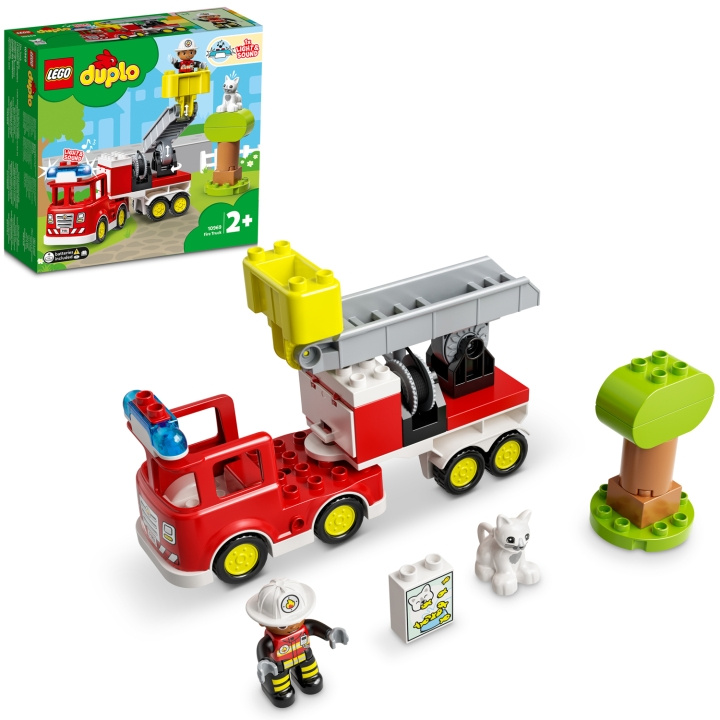 LEGO DUPLO Brandbil 10969 i gruppen LEGETØJ, BØRN & BABY / Legetøj / Bygge legesager / Lego hos TP E-commerce Nordic AB (C11885)