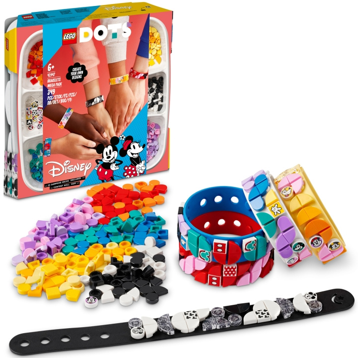 LEGO DOTS Musse och hans vänner Armband 41947 i gruppen LEGETØJ, BØRN & BABY / Legetøj / Bygge legesager / Lego hos TP E-commerce Nordic AB (C11892)