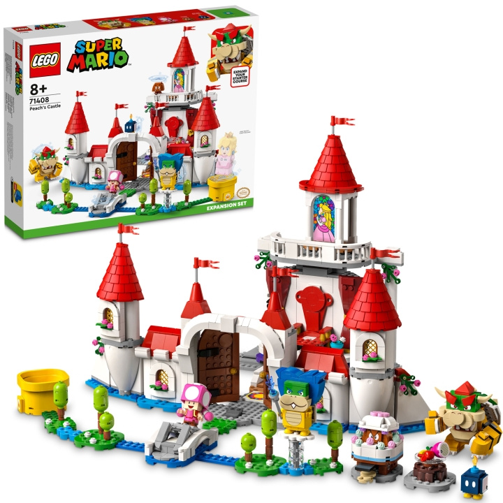 LEGO Super Mario - Peachs slott - Expansionsset i gruppen LEGETØJ, BØRN & BABY / Legetøj / Bygge legesager / Lego hos TP E-commerce Nordic AB (C11906)