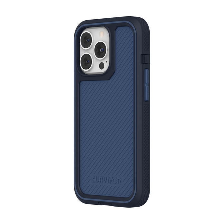 Survivor Mobilcover AT Earth iPhone 13 Pro Storm Blå i gruppen SMARTPHONES & TABLETS / Mobil Beskyttelse / Apple / iPhone 13 Pro / Cover hos TP E-commerce Nordic AB (C11953)