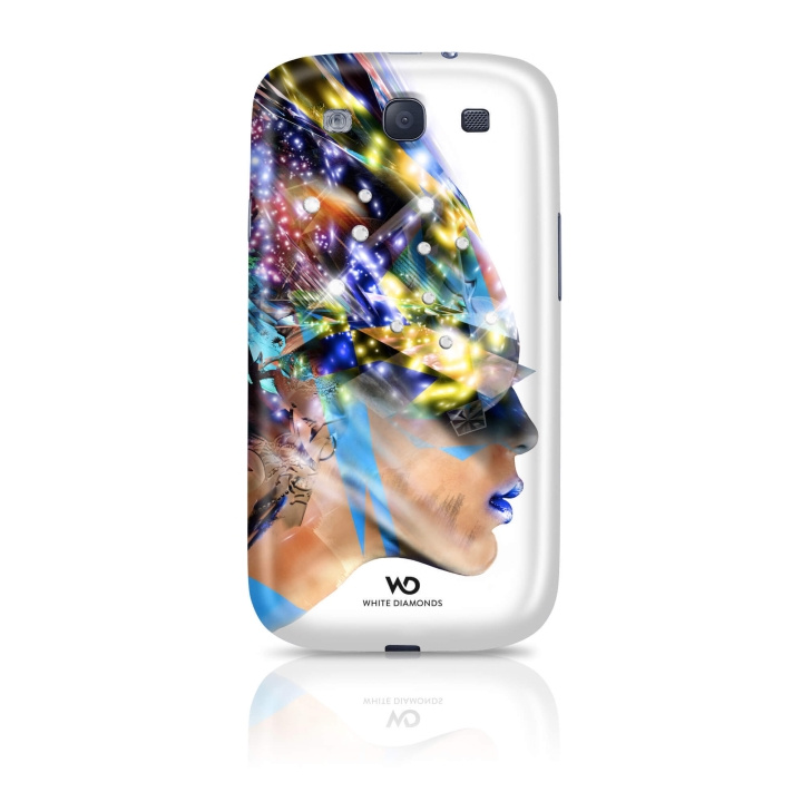 White Diamonds Nafrotiti Vit Samsung S3 Skal i gruppen SMARTPHONES & TABLETS / Mobil Beskyttelse / Samsung hos TP E-commerce Nordic AB (C12082)