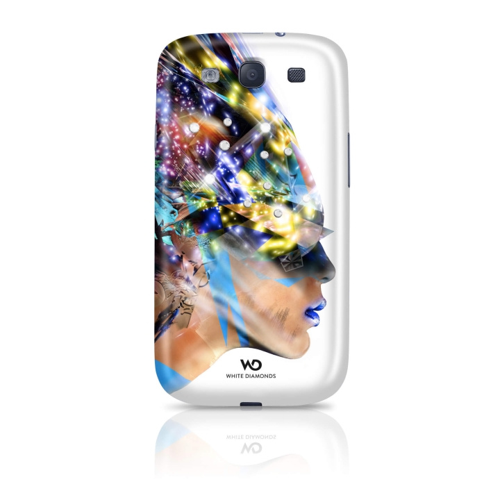 White Diamonds WHITE-DIAMONDS Cover Samsung S3 Nafrotiti Hvid i gruppen SMARTPHONES & TABLETS / Mobil Beskyttelse / Samsung hos TP E-commerce Nordic AB (C12082)