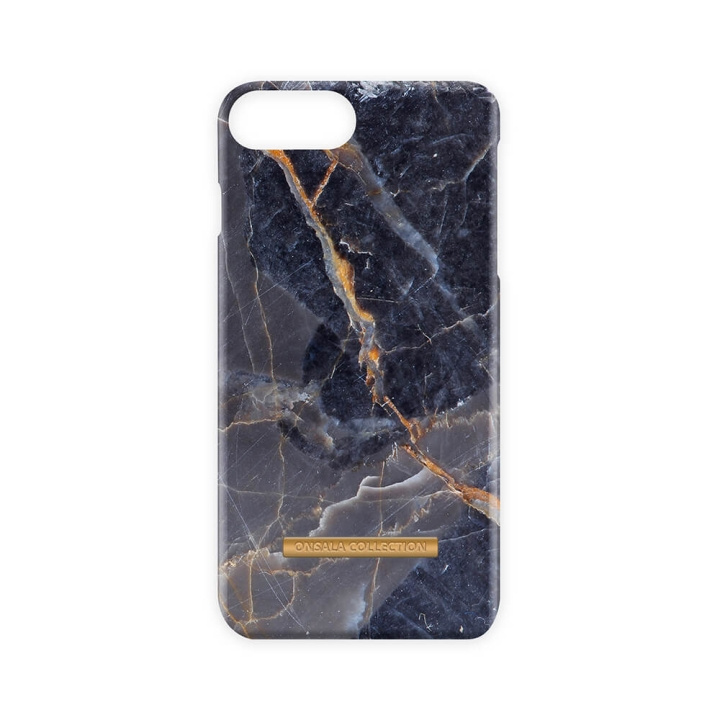 Onsala COLLECTION Mobilskal Shine Grey Marble iPhone 6/7/8 Plus i gruppen SMARTPHONES & TABLETS / Mobil Beskyttelse / Apple / iPhone 8 Plus / Cover hos TP E-commerce Nordic AB (C12110)