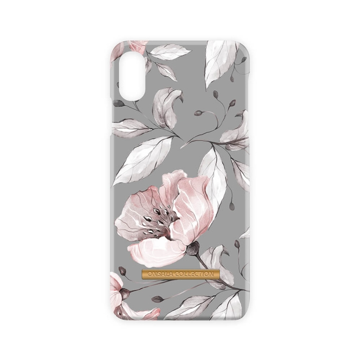 Onsala COLLECTION Mobilskal Soft Flowerleaves iPhone Xs Max i gruppen SMARTPHONES & TABLETS / Mobil Beskyttelse / Apple / iPhone XS Max / Cover hos TP E-commerce Nordic AB (C12120)