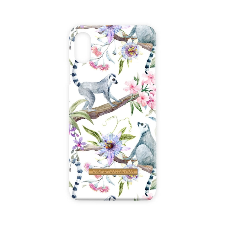 ONSALA COLLECTION Mobil Cover Soft Lemur Cuties iPhone XS MAX i gruppen SMARTPHONES & TABLETS / Mobil Beskyttelse / Apple / iPhone XS Max / Cover hos TP E-commerce Nordic AB (C12122)