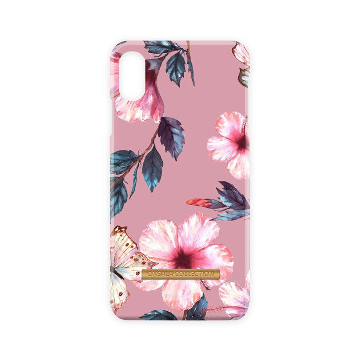 Onsala COLLECTION Mobilskal Shine Dusty Pink viol iPhone Xs Max i gruppen SMARTPHONES & TABLETS / Mobil Beskyttelse / Apple / iPhone XS Max / Cover hos TP E-commerce Nordic AB (C12129)
