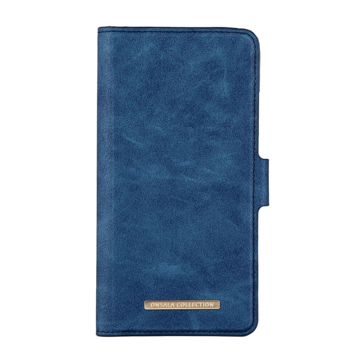 Onsala COLLECTION Wallet Royal Blue iPhone XS MAX i gruppen SMARTPHONES & TABLETS / Mobil Beskyttelse / Apple / iPhone XS Max / Cover hos TP E-commerce Nordic AB (C12147)