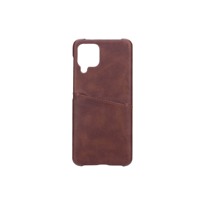 Onsala Mobilecover Brown with Cardpocket Samsung A22 4G i gruppen SMARTPHONES & TABLETS / Mobil Beskyttelse / Samsung hos TP E-commerce Nordic AB (C12177)