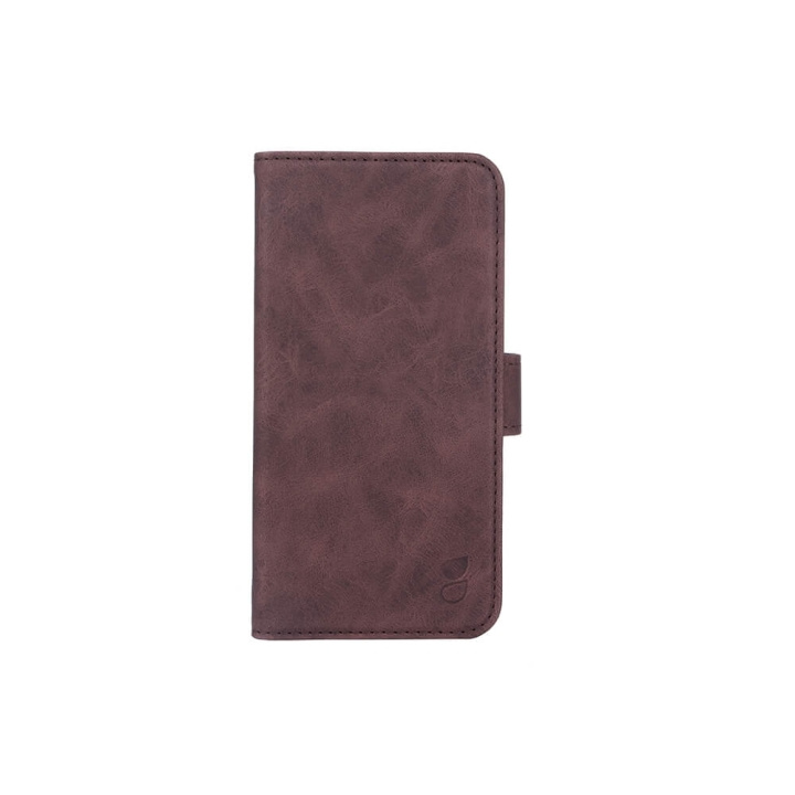 GEAR Wallet Brun - iPhone 13/14 i gruppen SMARTPHONES & TABLETS / Mobil Beskyttelse / Apple / iPhone 14 hos TP E-commerce Nordic AB (C12187)